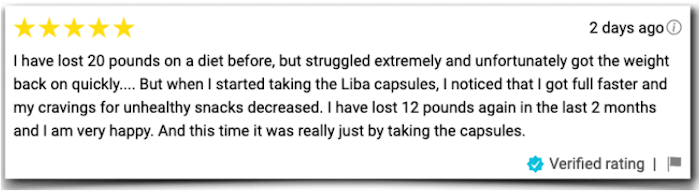 Liba Capsules Experience Evaluation Criticism Experience Liba Capsules
