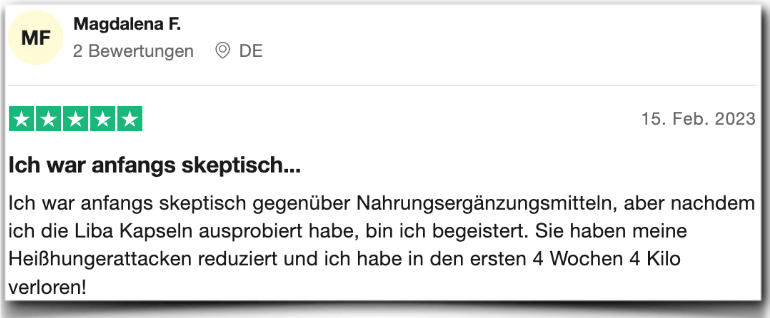 Liba Kapseln Erfahrungsbericht Bewertung Kritik Erfahrungen