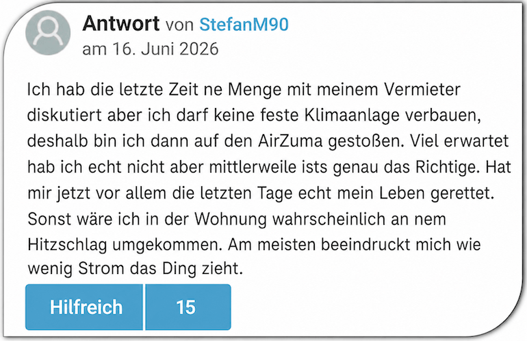 Eine positive Rezension AirZuma Rezension Bewertungen Erfahrungen
