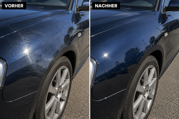 NanoPolix Autotuch Test Vorher Nachher
