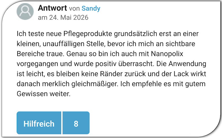 Eine positive Rezension NanoPolix Bewertungen Erfahrungsberichte Nano Polix