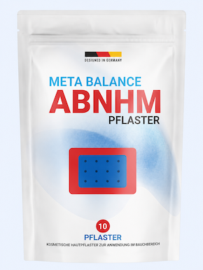 PREMIUM Metabolism Abnehmpflaster Meta Balance Premium Abnehmpflaster Abbild Tabelle