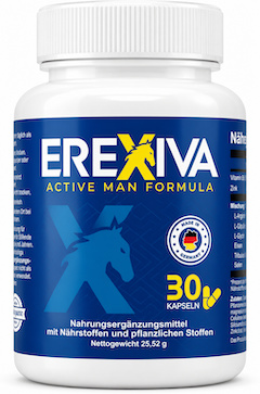 EREXIVA Männer-Kapseln EREXIVA Männer-Kapseln Abbild Tabelle