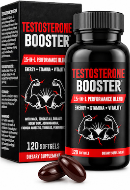 TIVLON Testosteron-Booster-Kapseln TIVLON Testosteron-Booster-Kapseln Abbild Tabelle